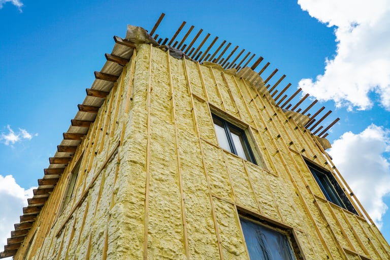 Spray foam insulation installation by North Forty Spray Foam & Insulation in North Texas